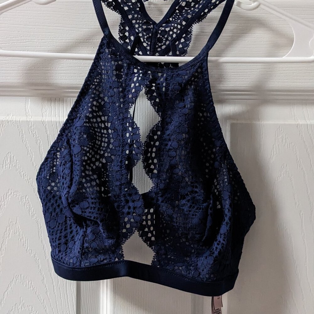 Victoria's Secret Navy Blue Bralette - XL